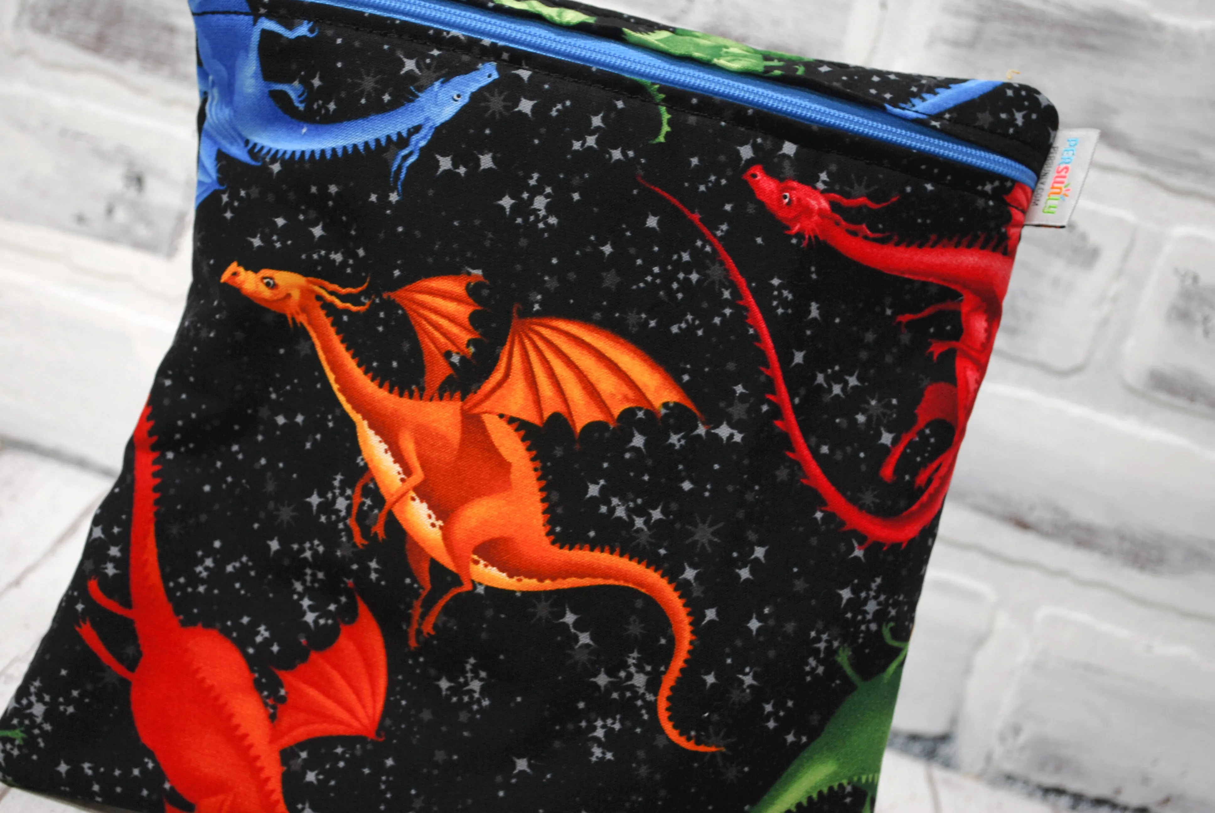 Bright Dragons Personalized Reusable Bag