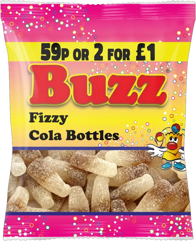 Buzz Sweets Fizzy Cola Bottles | Kids Bags