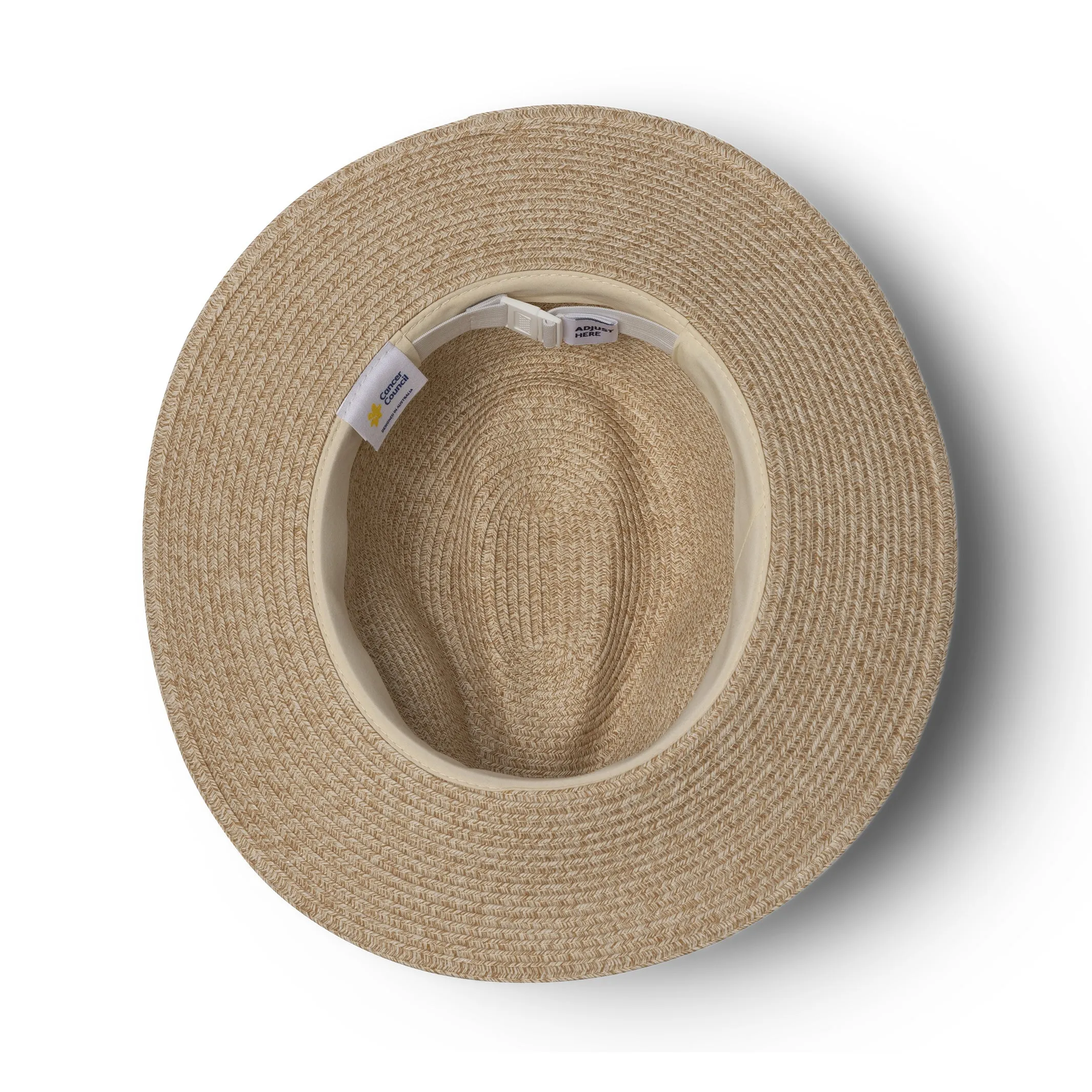 Café Fedora Hat - Natural
