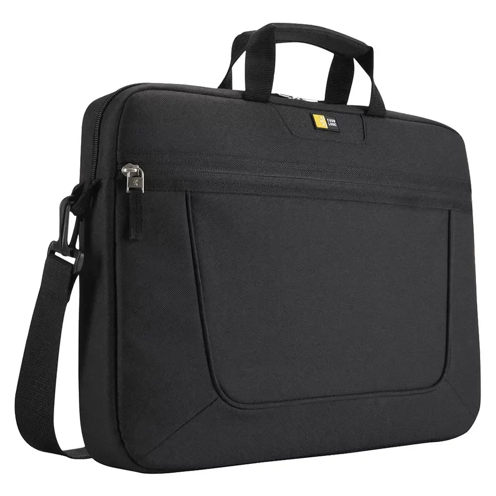 Case Logic Nylon 15.6" Top Loading Laptop Case Attache Slim VNAI215 - Black