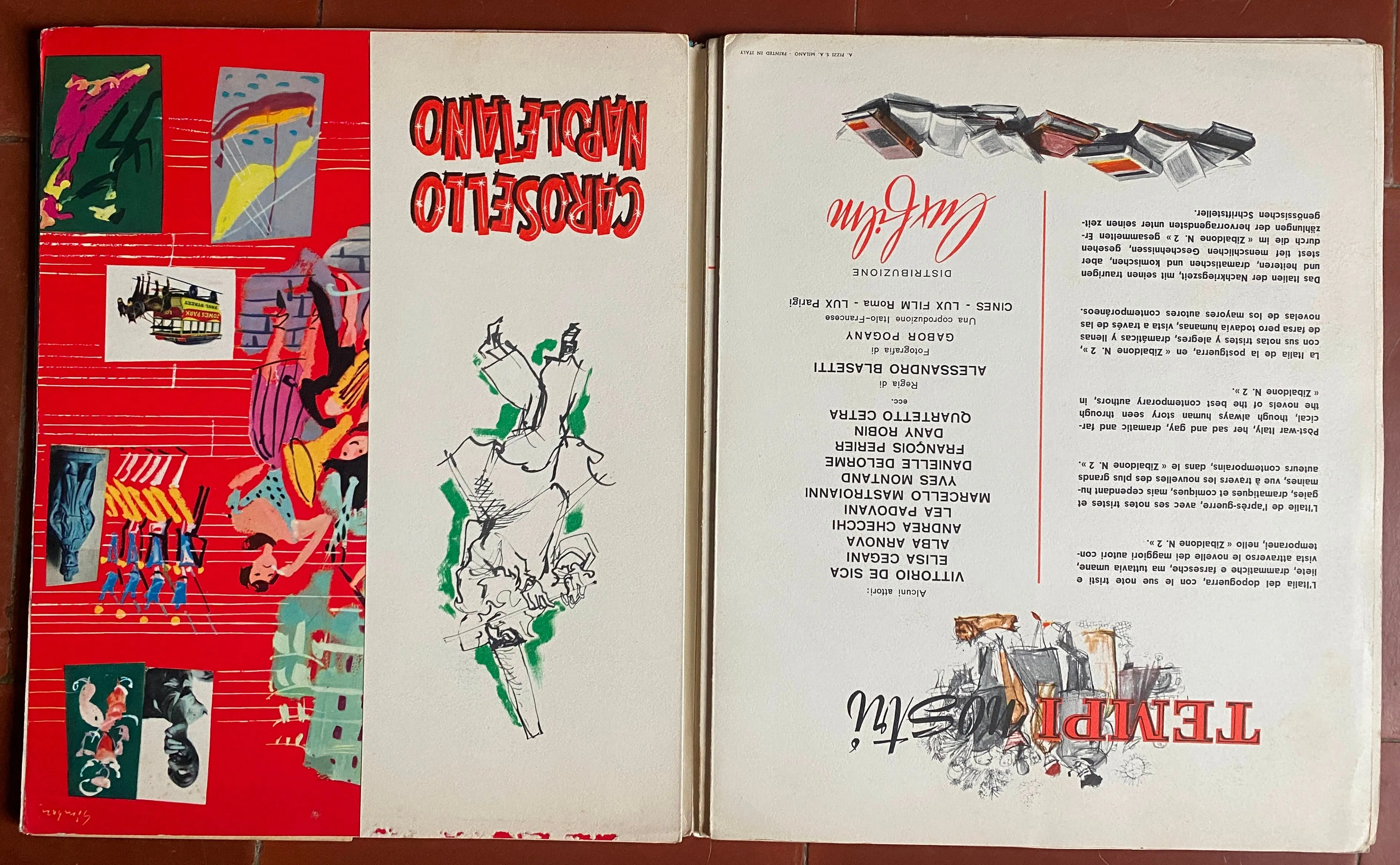 Catalogue LUX FILMS 1953 Où est la liberté, Le Carosse d'or, Ulysse...