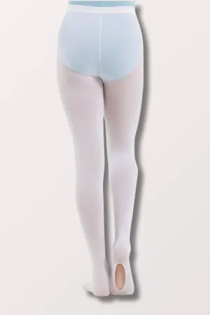 Children's Ultra Soft Transition Tights (Elastic) - White