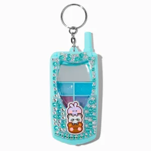 Claire's Squish 'Em Critters Bling Flip Phone Lip Gloss Set