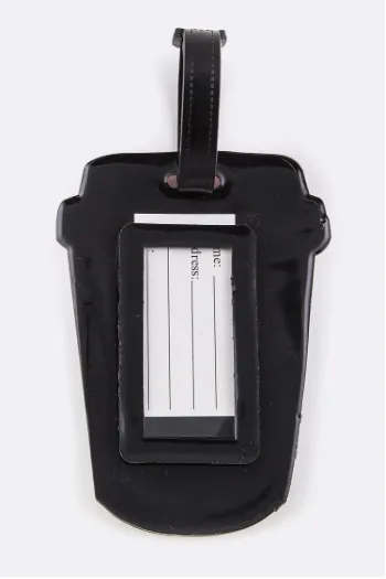 Coffee Time Luggage Tag