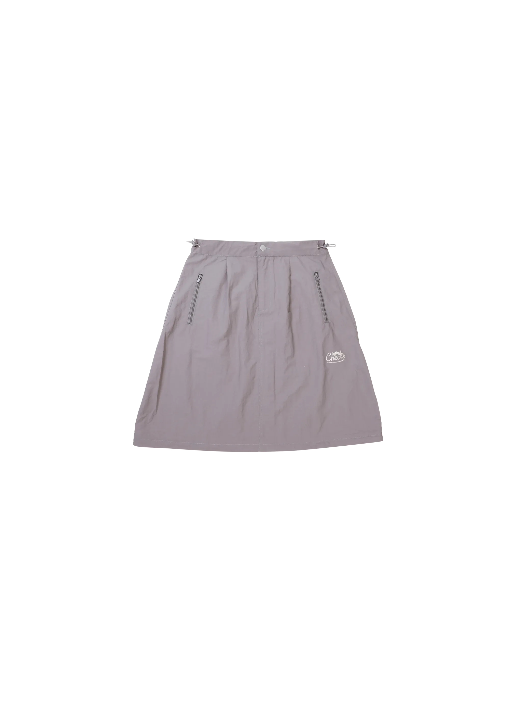 Convertible Nylon Skirt Charcoal (PRE ORDER TEST)