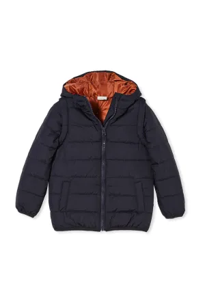 Convertible Puffer Jacket