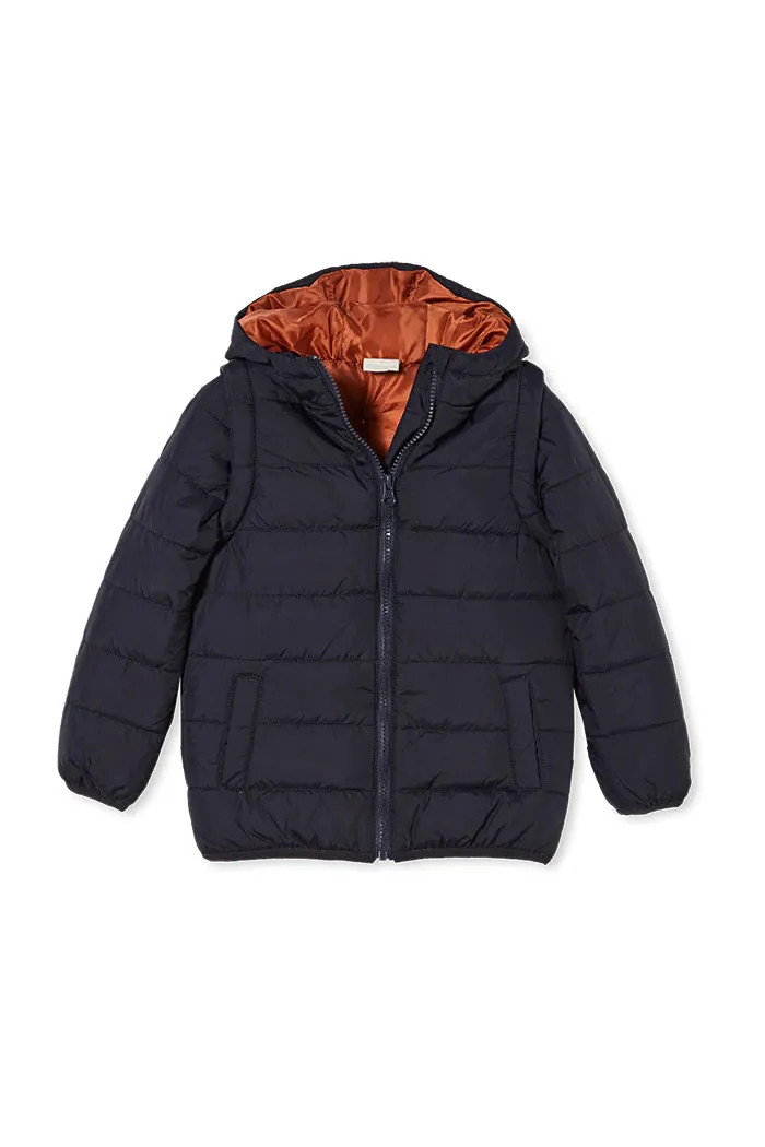 Convertible Puffer Jacket