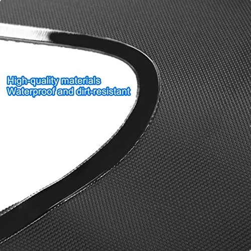 Convertible Soft Top MB03-22 Compatible with Mercedes R129 SL1990-2002 Hatchback Convertible Soft Top & Plastic Window Black Vinyl Replacement for MB-3394-BLK-TW MBZ 12148 MB0322 Black Canvas