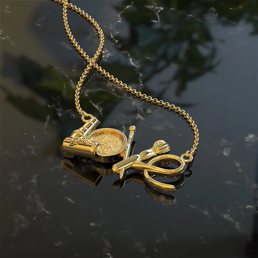 Cosmetic Addict Necklace