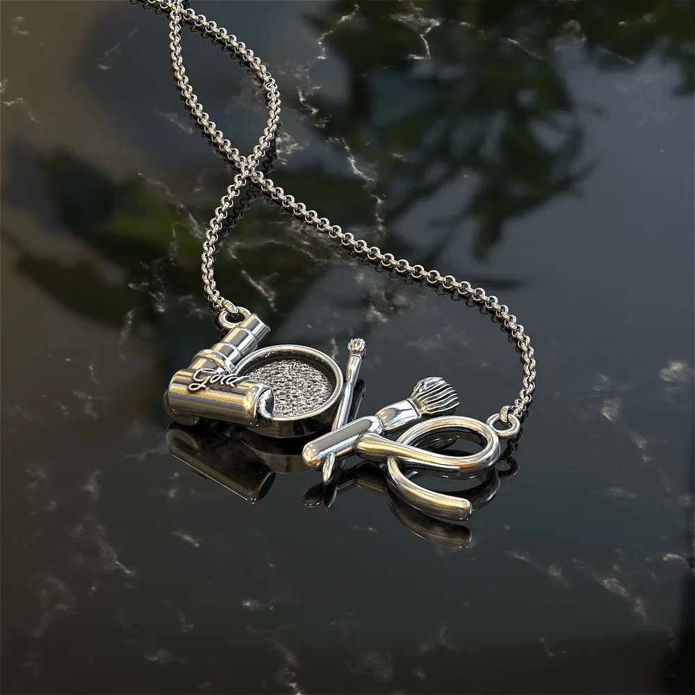 Cosmetic Addict Necklace