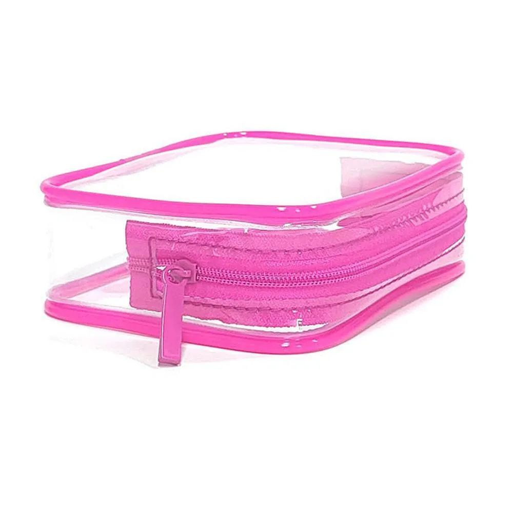 Cosmetic Bag PVC 4PCS 9Colors