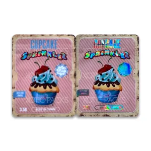 Cupcake Sprinklez Mylar Bag 3.5 Grams