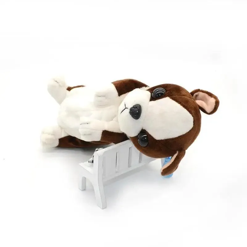 Cute Cartoon Dog Pencil Case For Teen Girls Cosmetic Bag Vintage Lightweight Stationery School Case