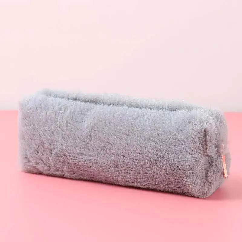 Cute Cartoon Dog Pencil Case For Teen Girls Cosmetic Bag Vintage Lightweight Stationery School Case