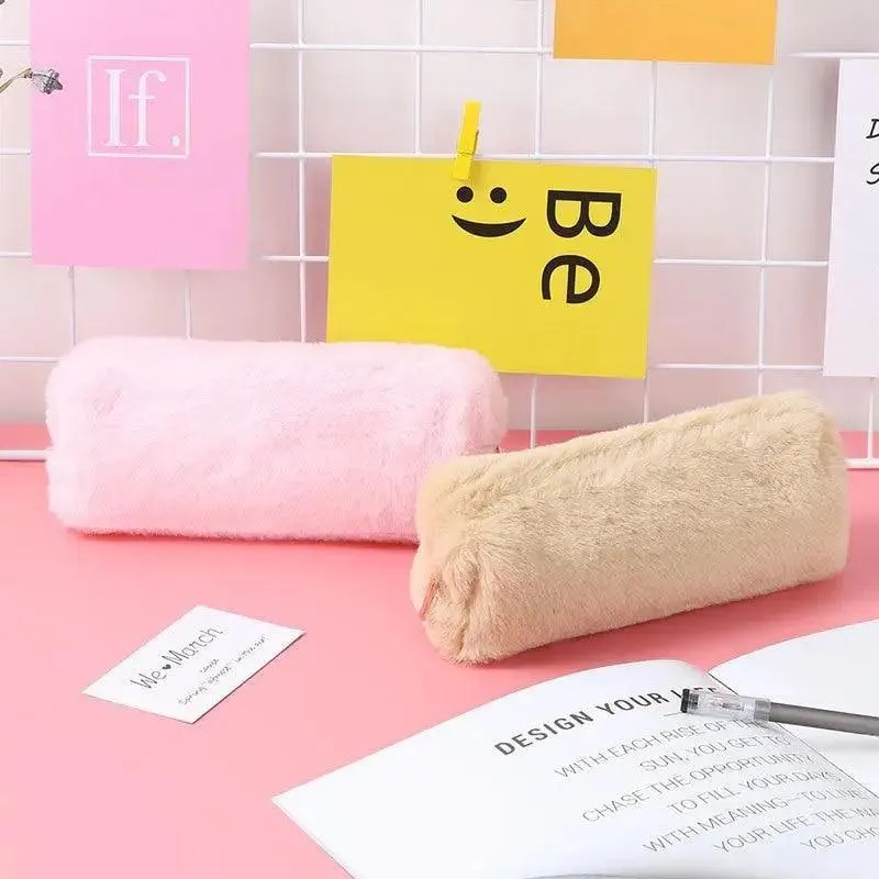 Cute Cartoon Dog Pencil Case For Teen Girls Cosmetic Bag Vintage Lightweight Stationery School Case