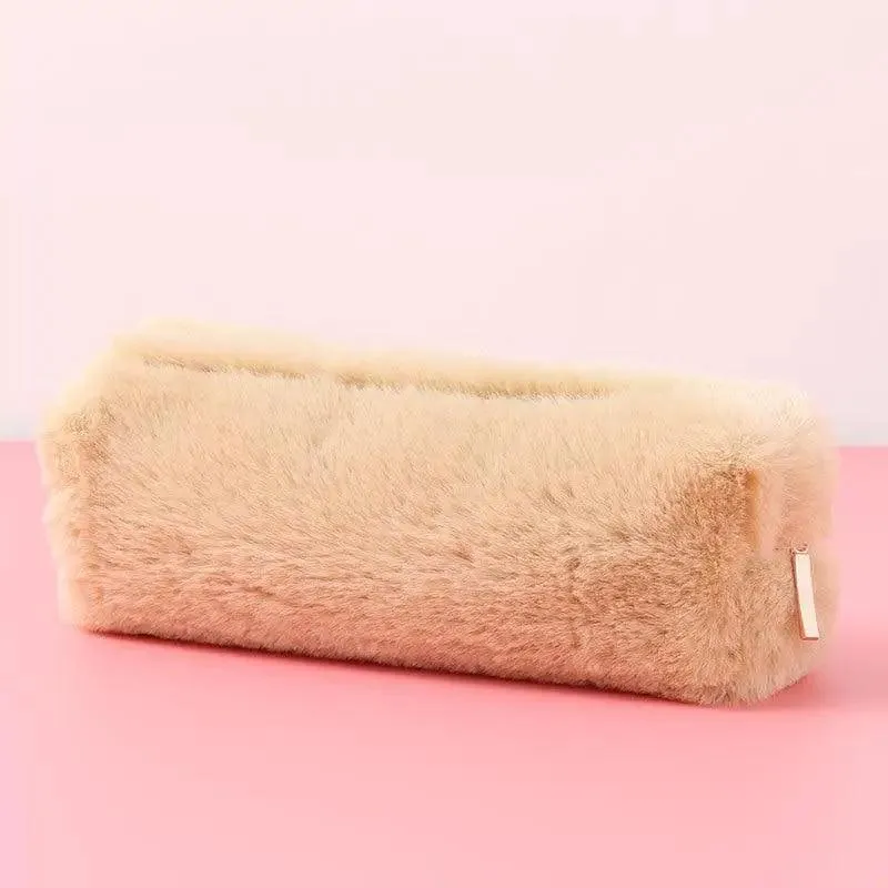 Cute Cartoon Dog Pencil Case For Teen Girls Cosmetic Bag Vintage Lightweight Stationery School Case