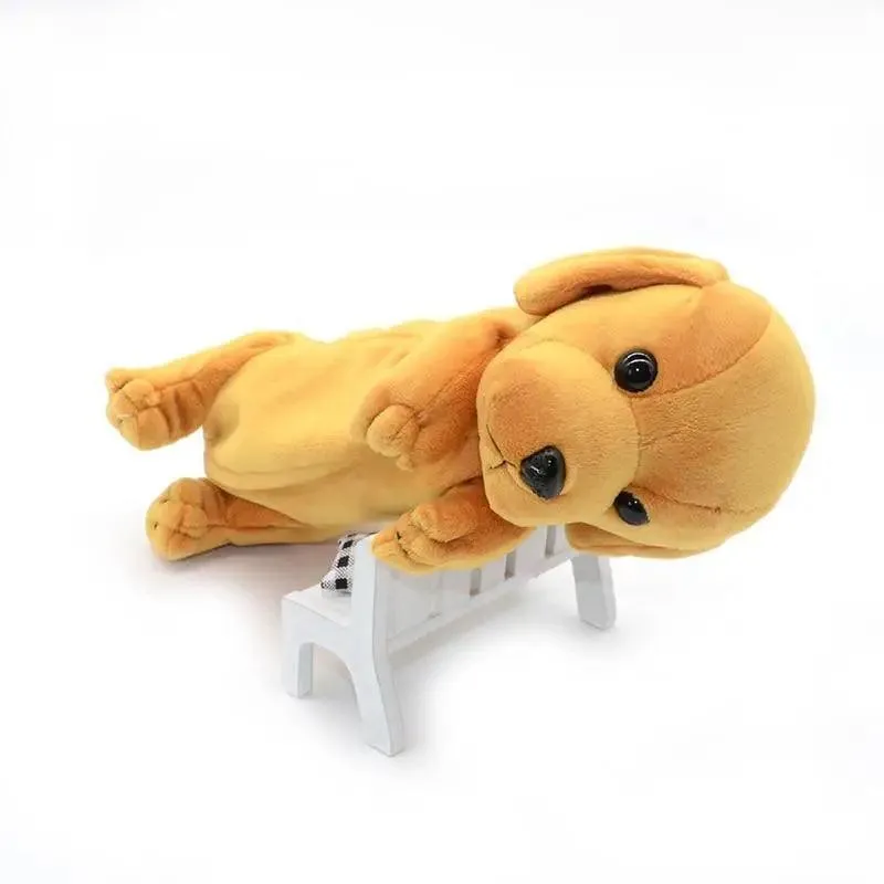 Cute Cartoon Dog Pencil Case For Teen Girls Cosmetic Bag Vintage Lightweight Stationery School Case