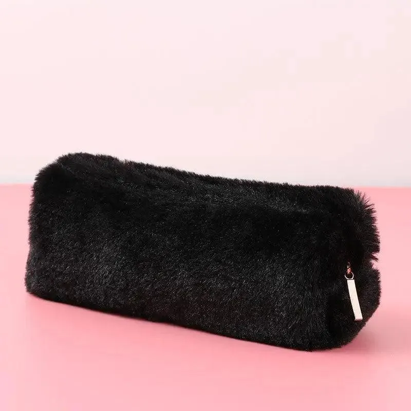 Cute Cartoon Dog Pencil Case For Teen Girls Cosmetic Bag Vintage Lightweight Stationery School Case