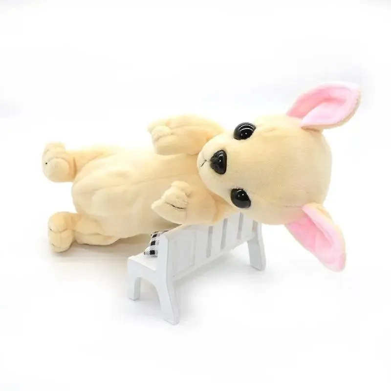 Cute Cartoon Dog Pencil Case For Teen Girls Cosmetic Bag Vintage Lightweight Stationery School Case