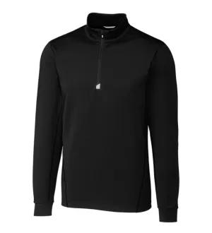 Cutter & Buck Traverse Stretch Quarter Zip Pullover - Black