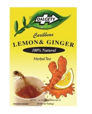 Dalgety Lemon & Ginger Tea Bags 18 Bags