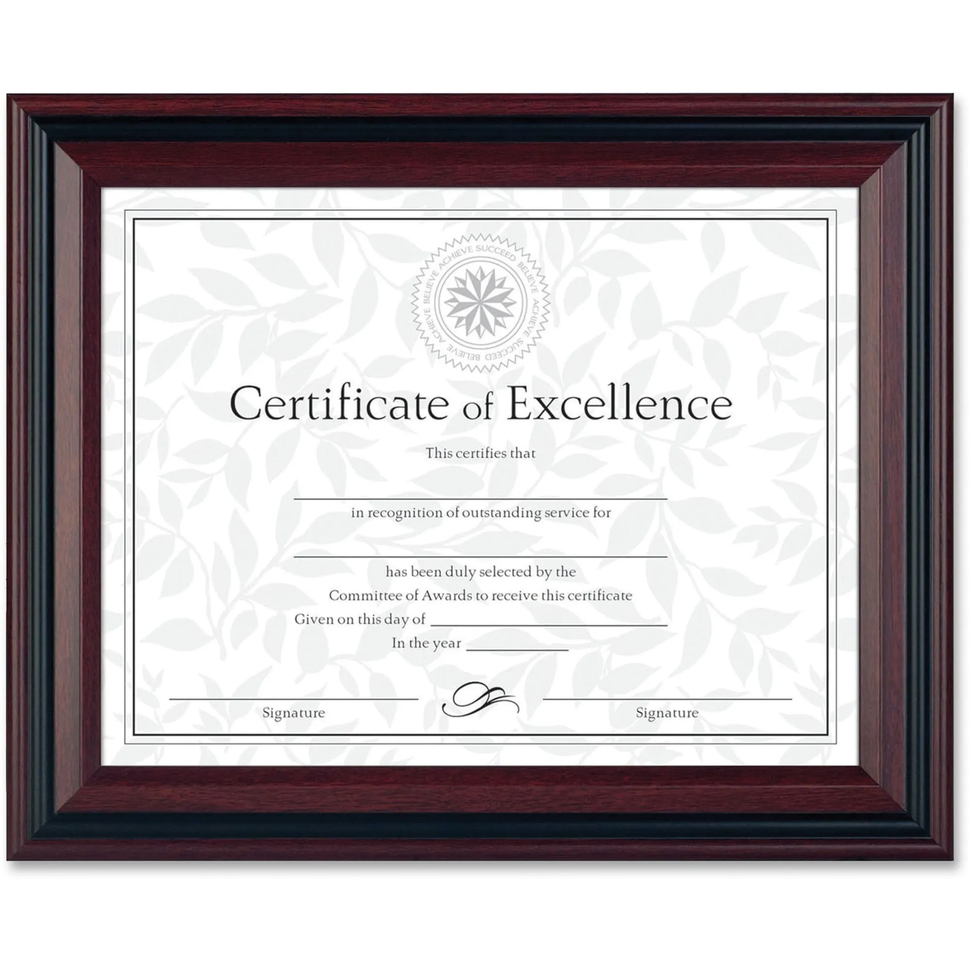 DAX Two-Toned Document Frames