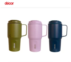 Décor® XL Coffee Mug Double Walled Stainless Steel 600ml