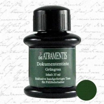 De Atramentis Document Ink Green Grey 45ml
