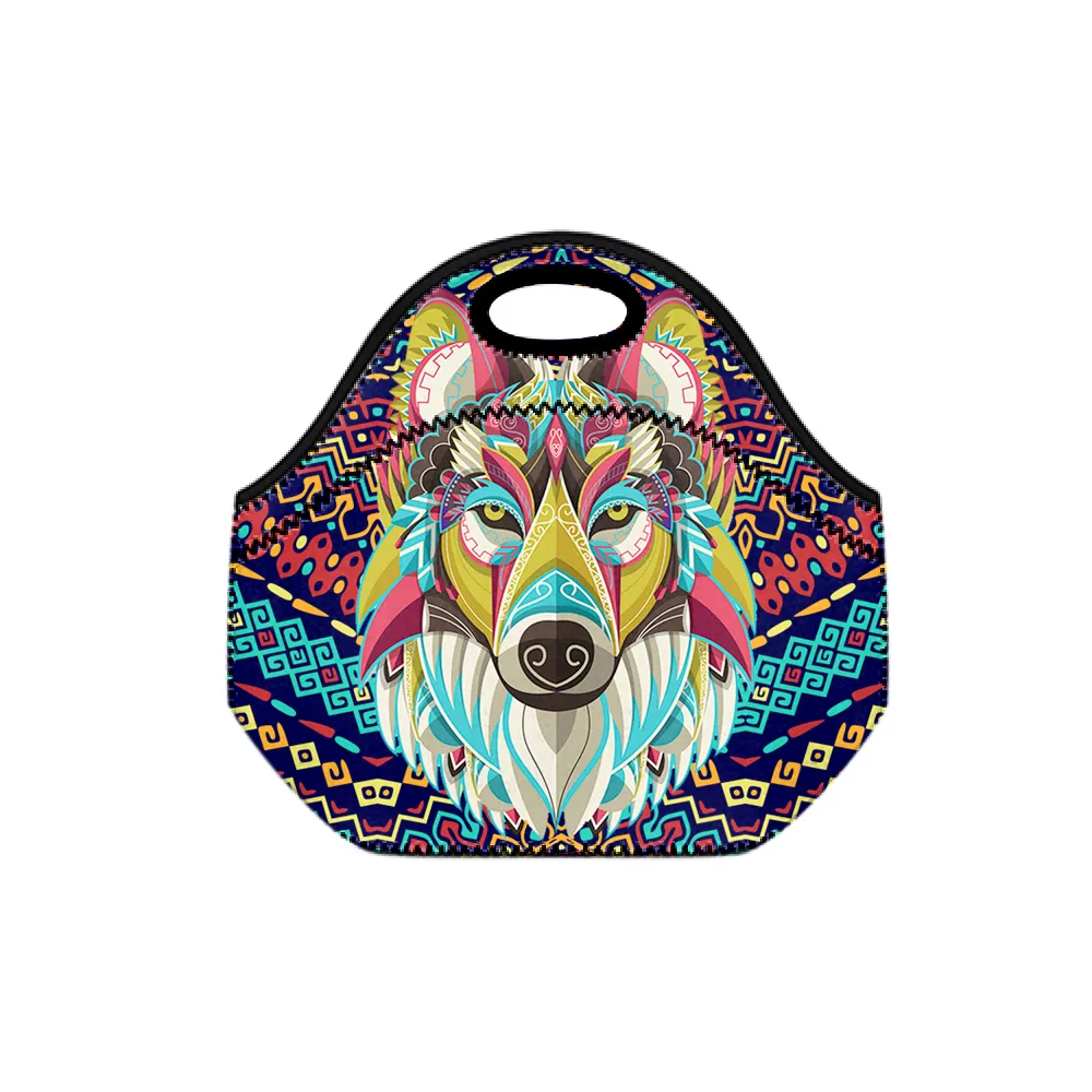 Design Your Own Large-capacity Neoprene Insulated Handheld Lunch Bag