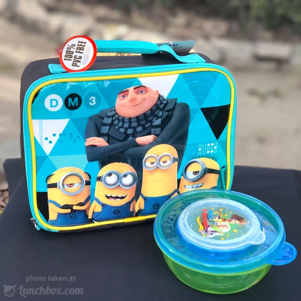 Despicable Me Lunchbox with Sandwich Box