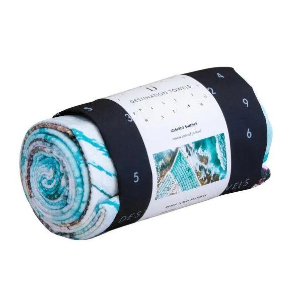 DESTINATION LABEL Towel -  Brighton Boxes