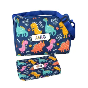Dinosaur Swimming Bag with Wet Pouch