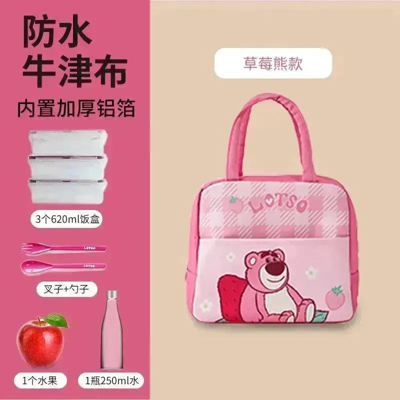 Disney Stitch and Lotso Lunch Bags
