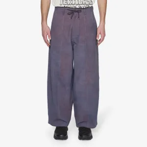 Document Pants Purple Slub