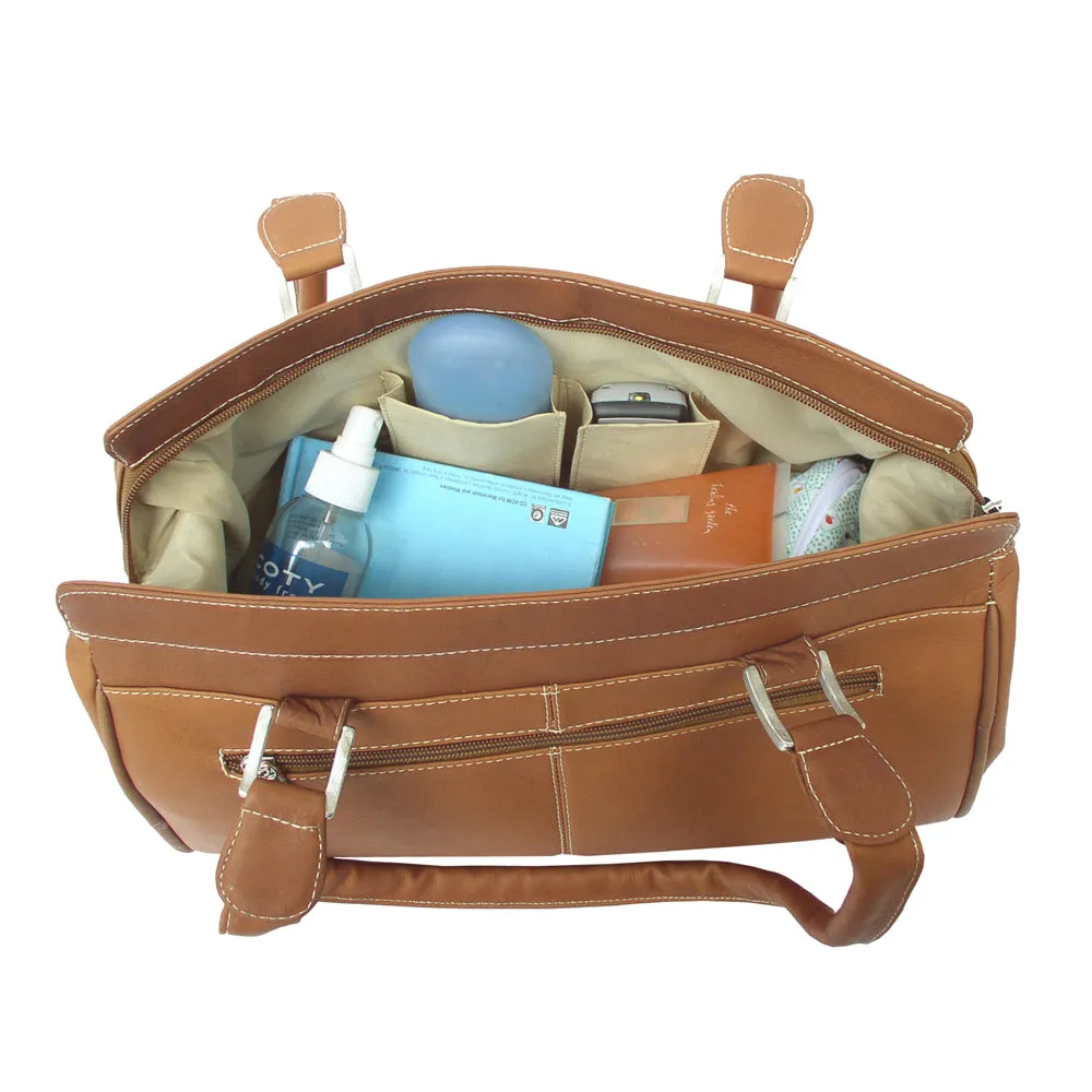 DOUBLE HANDLE HANDBAG