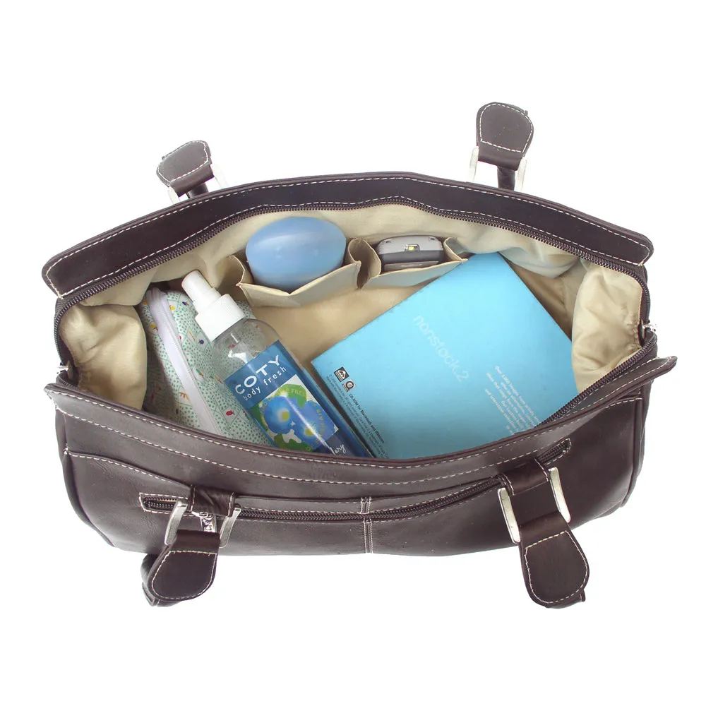 DOUBLE HANDLE HANDBAG