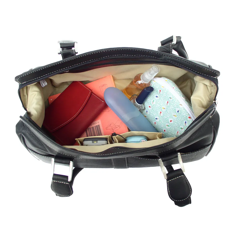 DOUBLE HANDLE HANDBAG