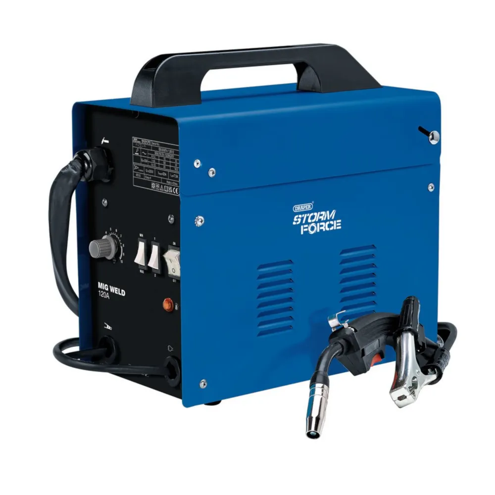 Draper Storm Force Gasless MIG Welder 120A - EX-D