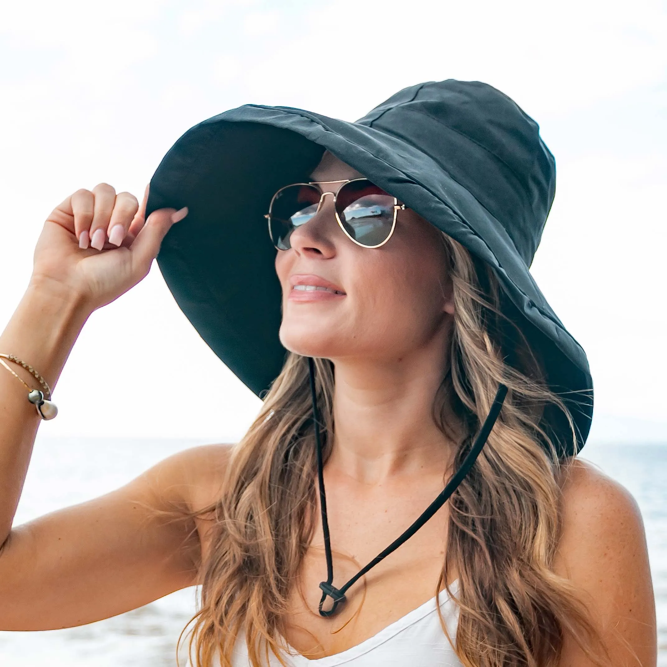 Drawstring Cargo Hats