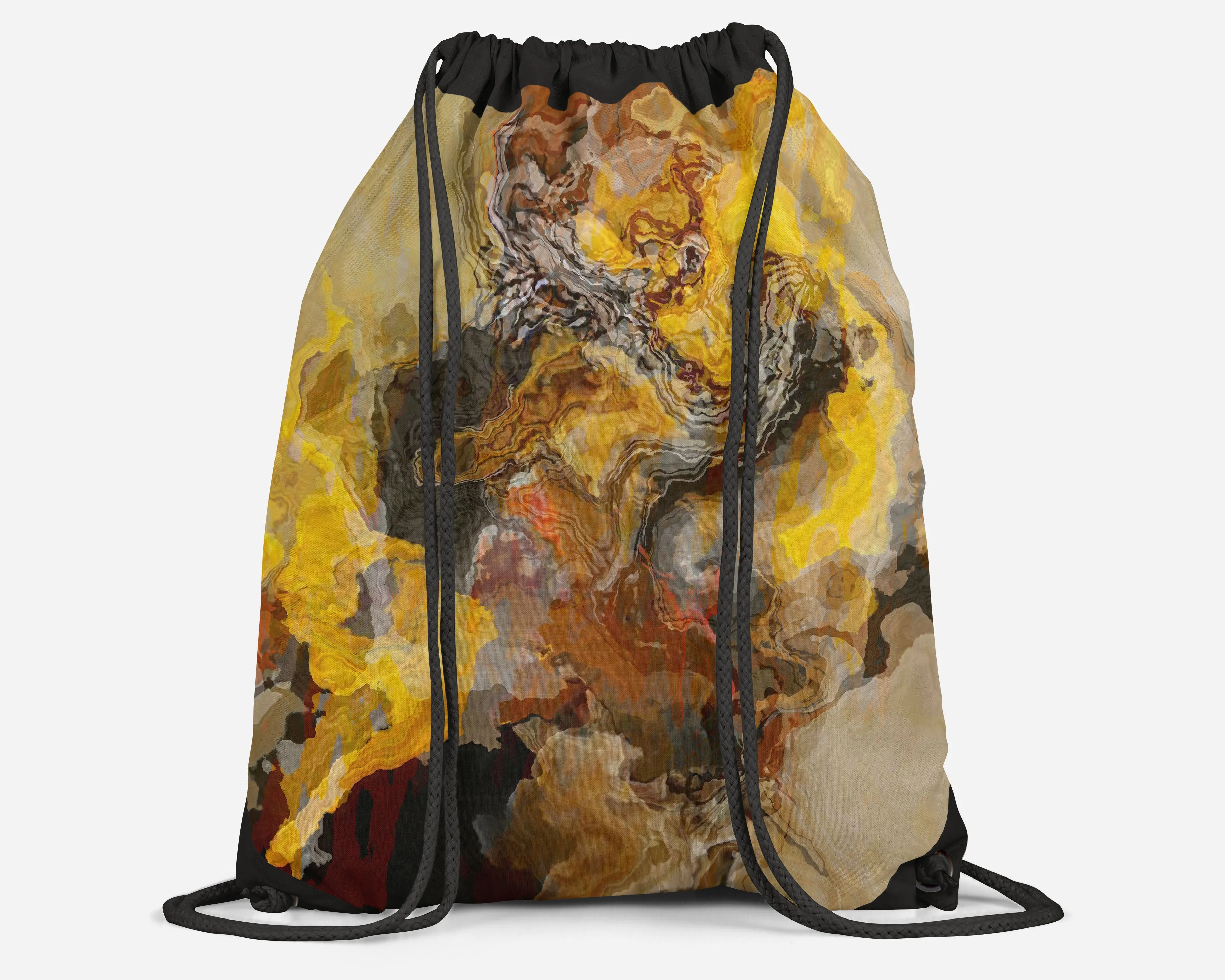 Drawstring Sling Bag, Summer Oaks
