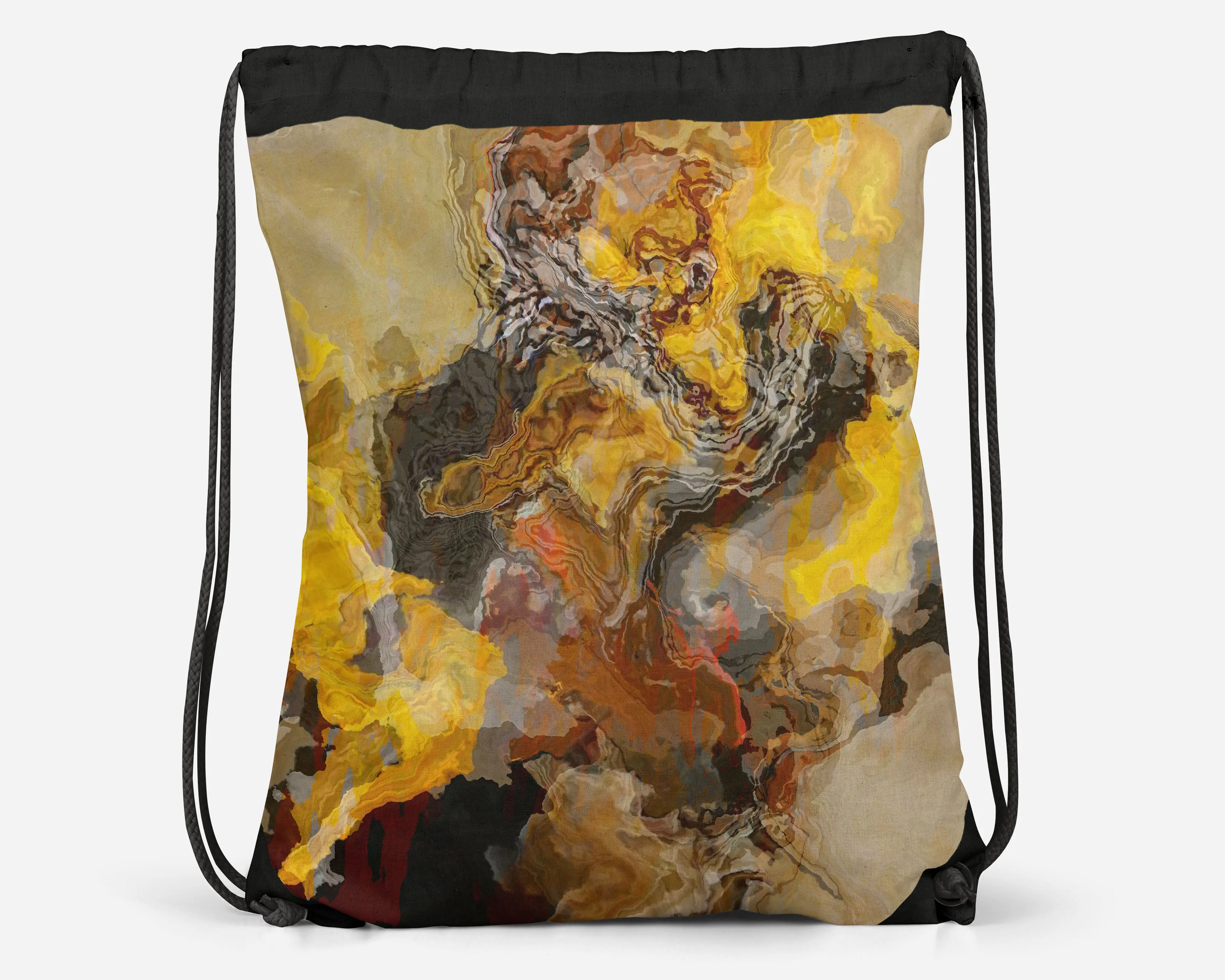 Drawstring Sling Bag, Summer Oaks