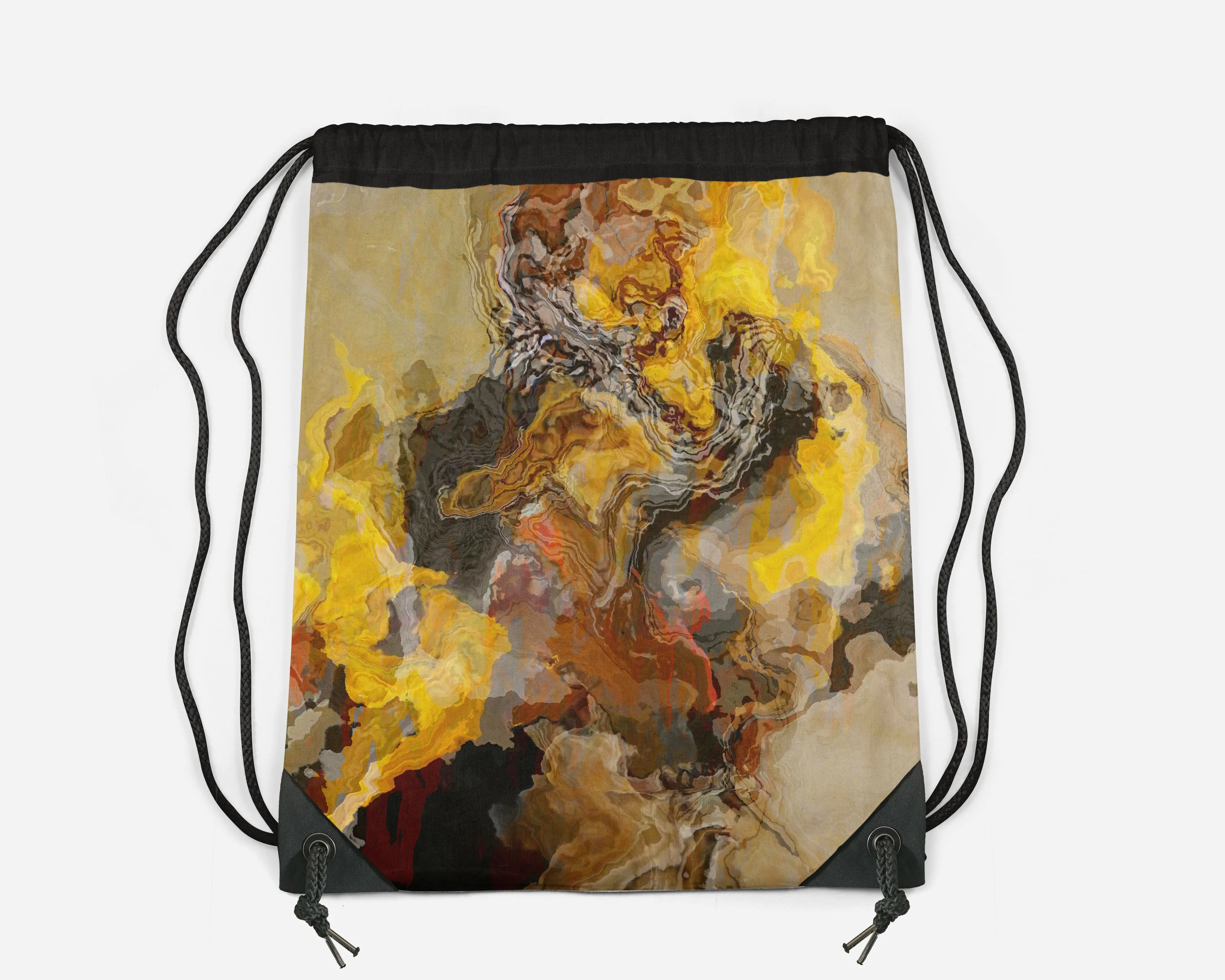 Drawstring Sling Bag, Summer Oaks