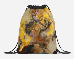 Drawstring Sling Bag, Summer Oaks