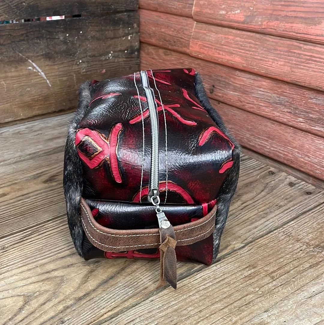Dutton - Dark Brindle w/ Red Brands