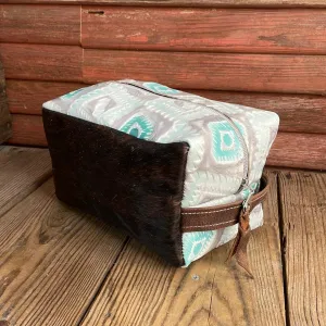 Dutton - Dark Brindle w/ Turquoise Sand Aztec