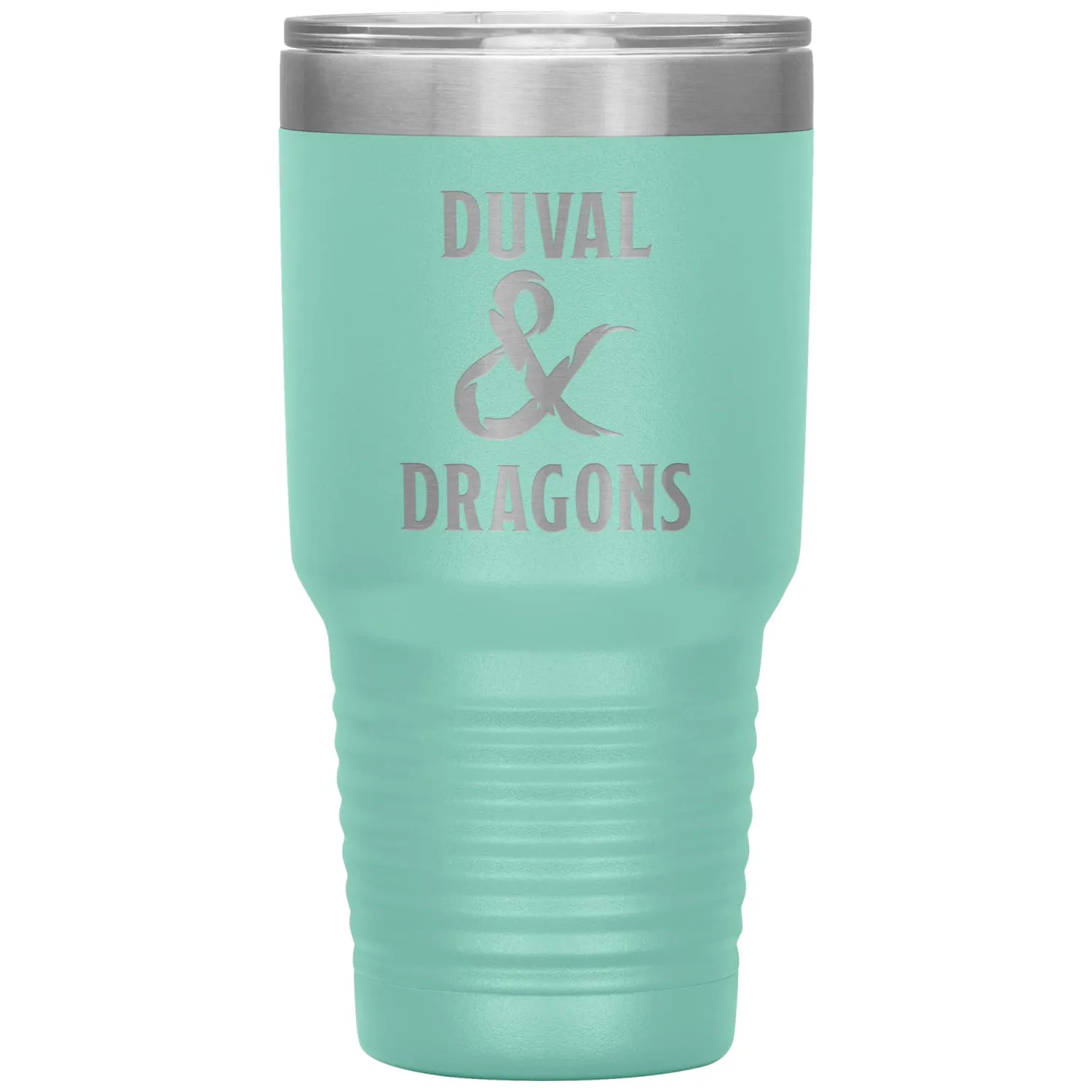 Duval & Dragons Logo 30oz Vacuum Tumbler