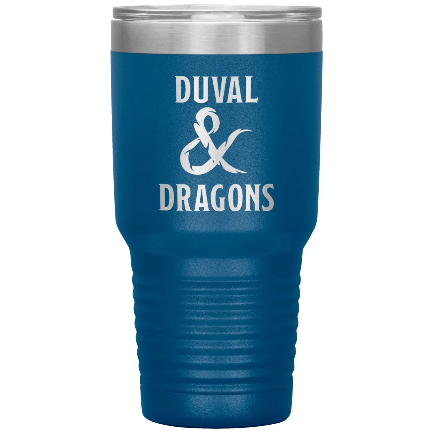 Duval & Dragons Logo 30oz Vacuum Tumbler
