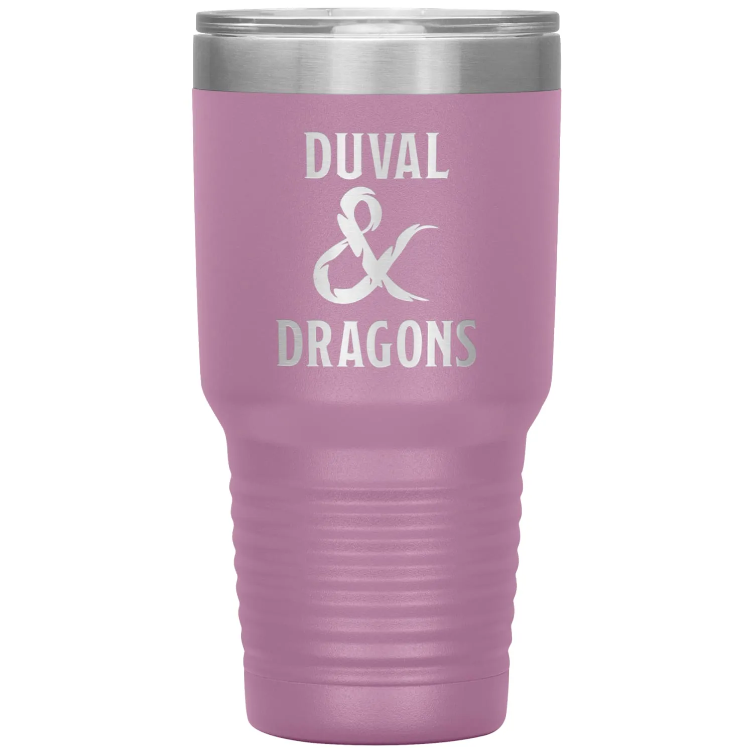 Duval & Dragons Logo 30oz Vacuum Tumbler