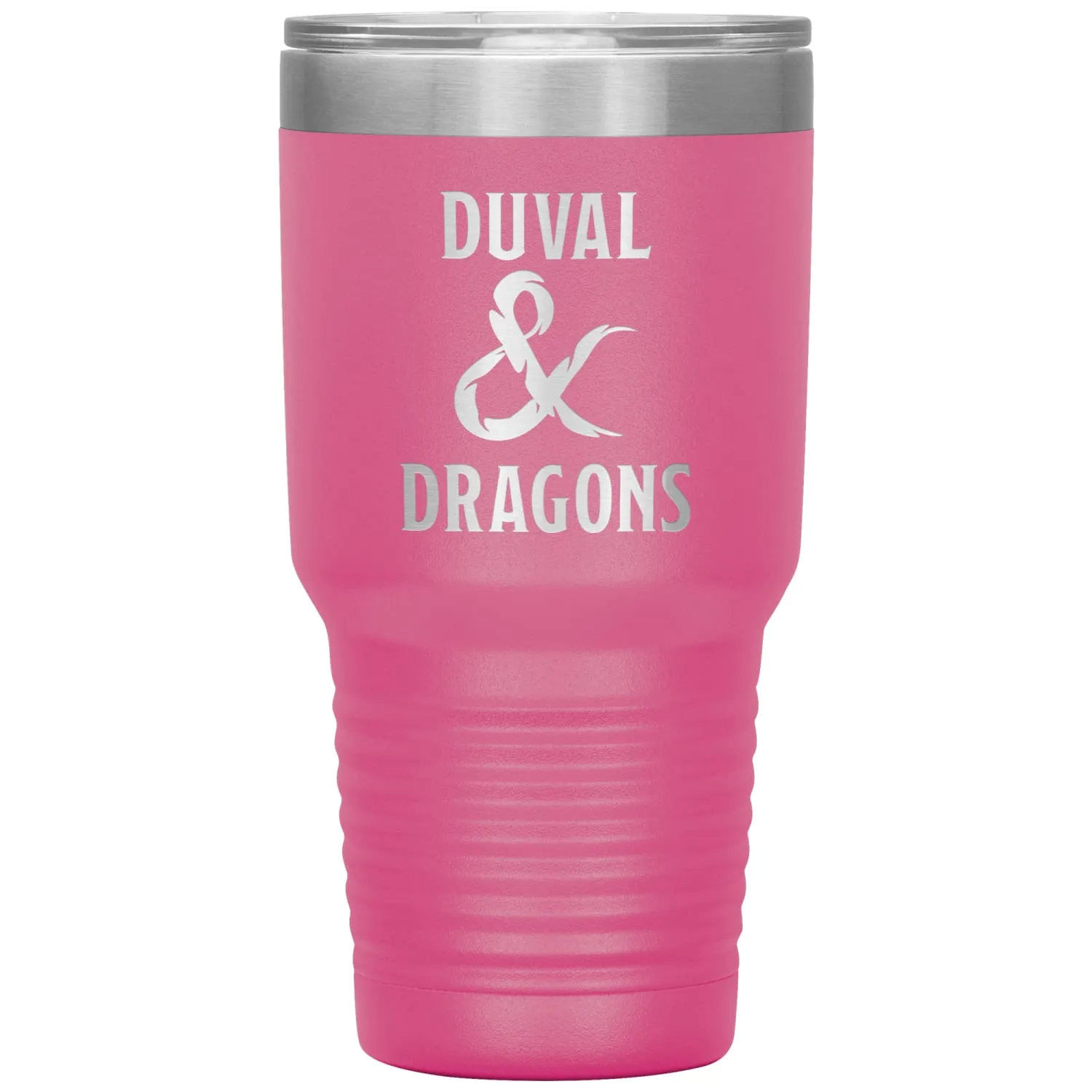 Duval & Dragons Logo 30oz Vacuum Tumbler