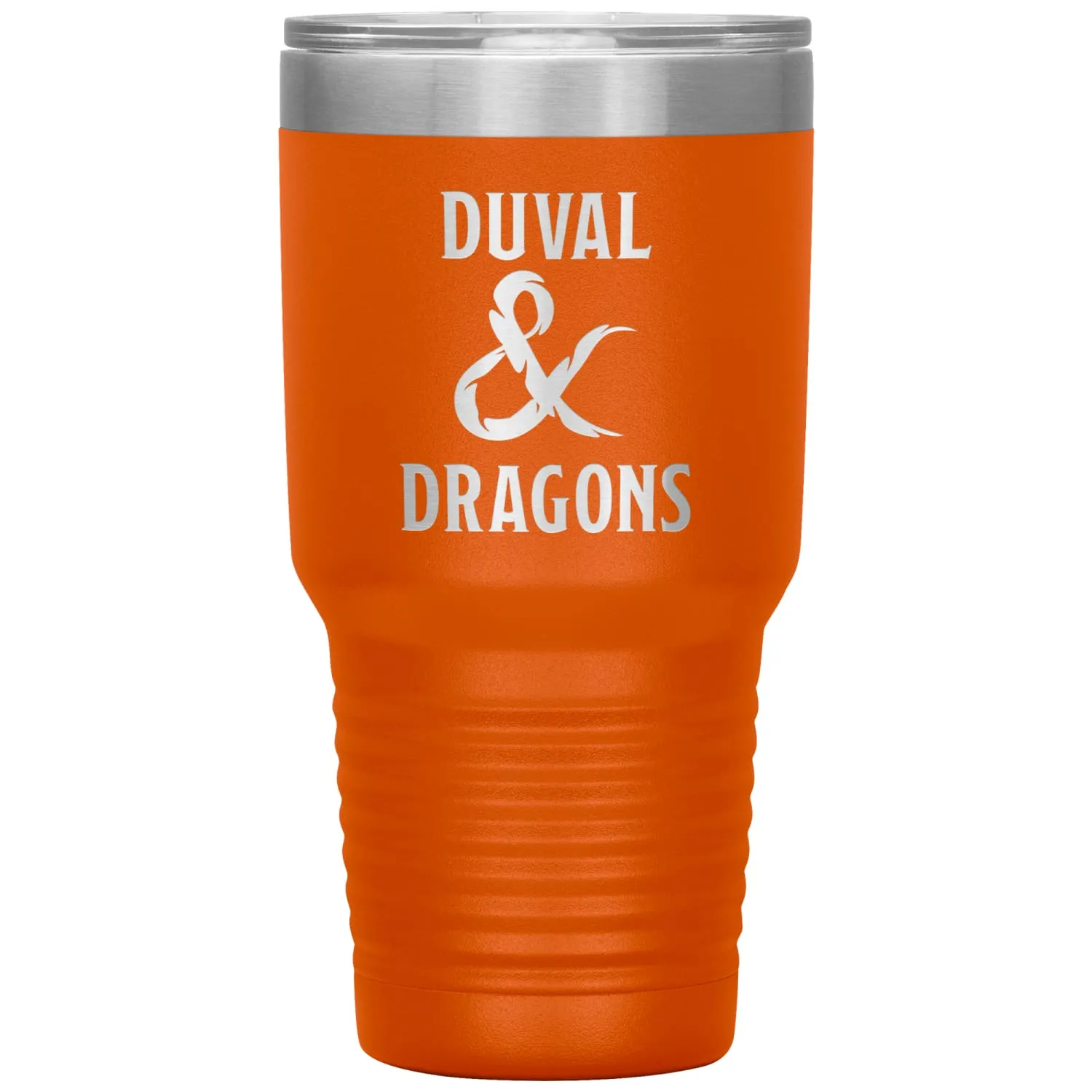 Duval & Dragons Logo 30oz Vacuum Tumbler